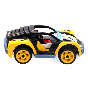 YS0281464 Игрушка Машинка DIY 13 см, металлическая, желтого цвета Funky toys