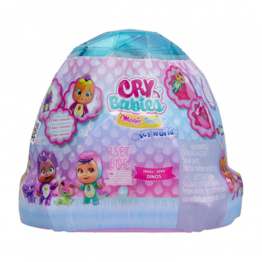 42621 Игрушка Cry Babies дом Дино с куклой