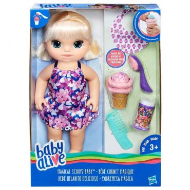 C1090 Игрушка Baby Alive 'Малышка с мороженым'