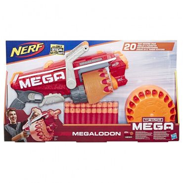 E4217 Игрушка Бластер Нерф Мега Мегалодон