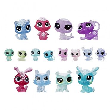 E5480 Игровой набор Littlest Pet Shop 16 петов Холодное царство