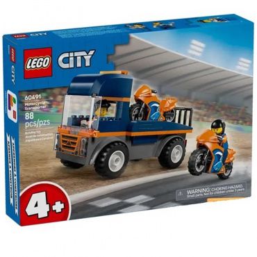 60491 Конструктор Сити "Транспортер мотоциклов"