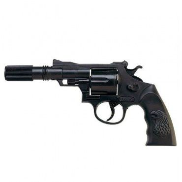 0440F Игрушка Пистолет Buddy, 12-зарядные Gun, Agent 235mm, упаковка-карта