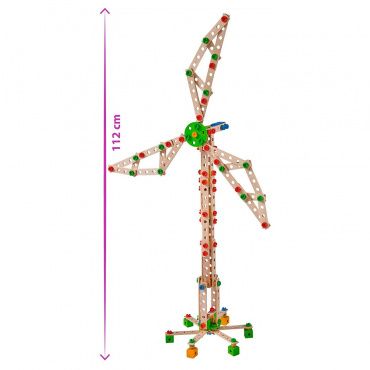 100039046 Конструктор "Ветряк", 300 деталей