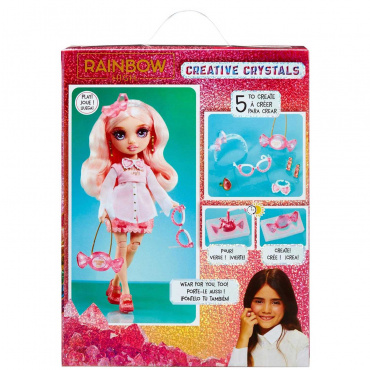 121367 Кукла модельная Rainbow High Creative Crystals - Bella