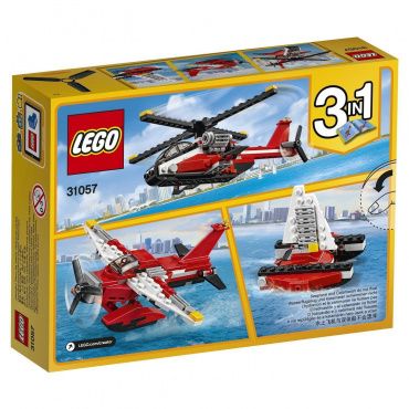 31057 Конструктор Криэйтор Красный вертолёт