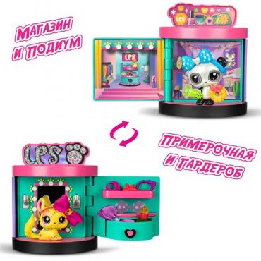 00722_LPS Большой игровой набор "Сюжет" Станция Стиля (3 фигурки: Панда, Шиншилла и Енот) 00722_LPS Большой игровой набор "Сюжет" Станция Стиля (3 фигурки: Панда, Шиншилла и Енот)