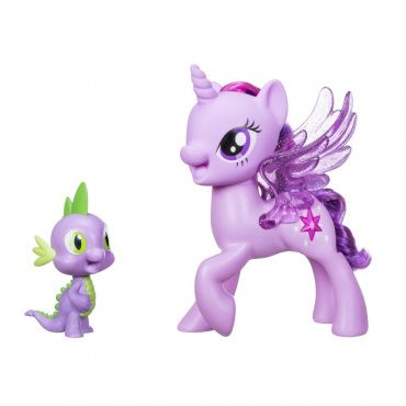 C0718 Игрушка My little pony "Сияние" Поющие Твайлайт и Спайк