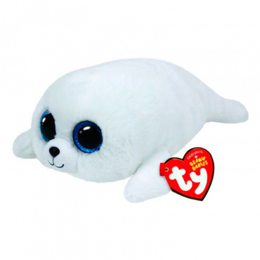 37046 Игрушка мягконабивная Белый тюлень Icing серии "Beanie Boo's" 24 см