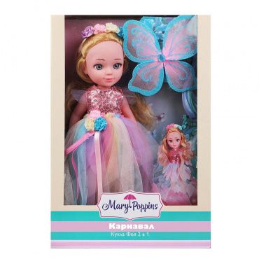 451316 Игрушка Кукла "Волшебное превращение" 2в1 Фея цветов Mary Poppins