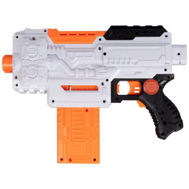 Т24243 1toy Funmax "A53" бластер электрич., обойма на 12 выстрелов, в компл. 24 EVA снаряда.