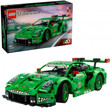 42224 Конструктор Техник "Гоночный автомобиль Porsche 911 GT3 R REXY AO"