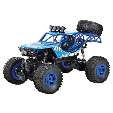 870606 Игрушка Краулер р/у Монстр, 4WD, аккум., син. Crossbot