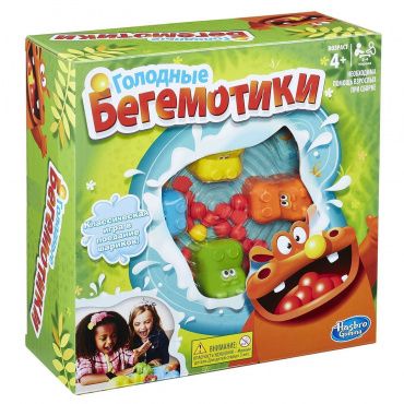 98936 Игра настольная "Голодные бегемотики"