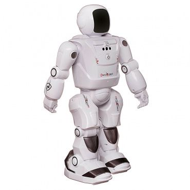 WD-13968 Игрушка Робот на р/у "DEVO Robot", световые и звуковые эффекты, в коробке 30х15х47см