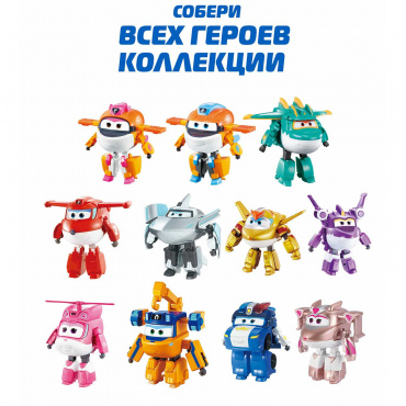 EU780231 Игрушка из пластмассы Супер Крылья Трансформер Голден Бой (8 сезон)