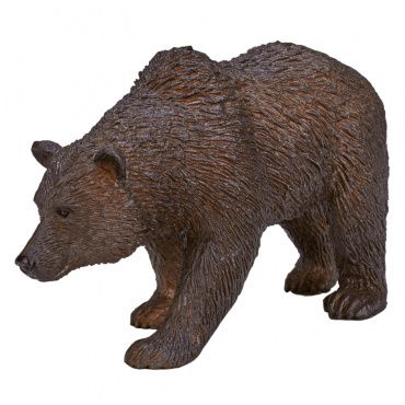 AMW2098 Игрушка. Фигурка животного "Медведь гризли"