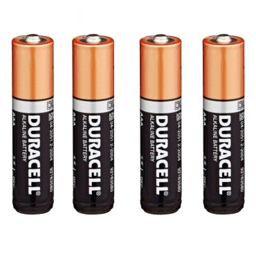 DUR AAA Эл. пит. алкал DURACELL LR03/MN2400 4BP тип AAA 1.5V, блистер 4 шт.