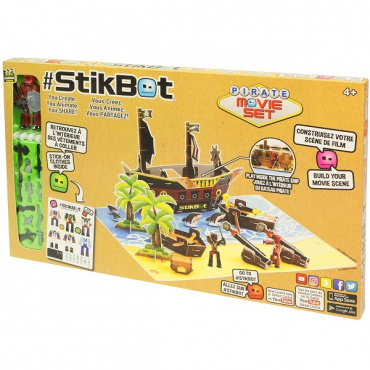 TST623P Игрушка Stikbot. Набор Пиратский корабль