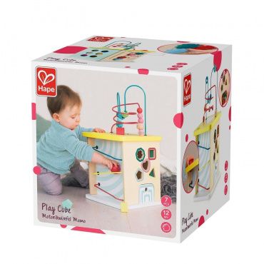 E8503_HP Развивающий детский куб (лабиринт, головоломки) серия Пастель