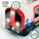 33867 BRIO Игрушка Поезд из 3х ваг."Лондонское Метро",свет,звук,4 эл.,19х5х13см,кор.