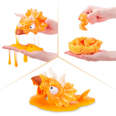 74114 Игрушка Zuru Smashers: "T-Rex Battle mini", в ассортименте
