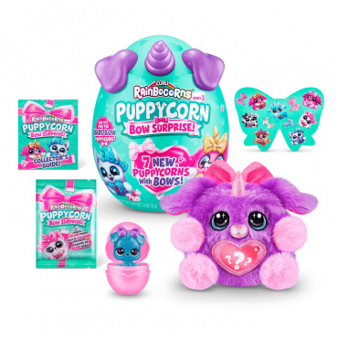 9269 Игровой набор Rainbocorns сюрприз в яйце  Puppycorn  Bow Surprise в асс.