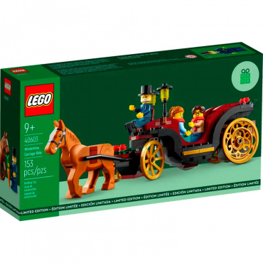 40603 Конструктор Зимняя прогулка в карете