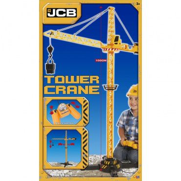 1416417 Игрушка Строительный кран JCB 100 см на Д/У с аксессуарами