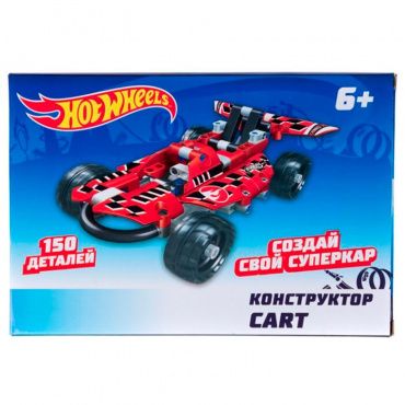 Т15404 Игрушка Hot Wheels Конструктор "Cart" (150 деталей)