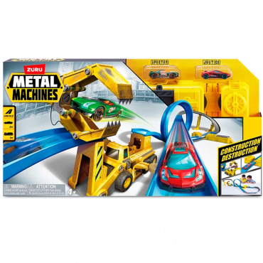 44166 Игровой набор Гоночный трек "Уничтожение" Construction METAL MACHINES