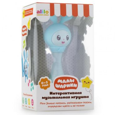 62188 Интерактивная музыкальная игрушка Alilo Малышарики. Модель Крошик R1