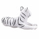 AMW2028 Игрушка. Фигурка животного "Белый тигренок (лежащий)"