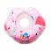 FL005 Круг на шею для купания малышей "Лебединое озеро" Flipper Swan Lake Music (розовый)