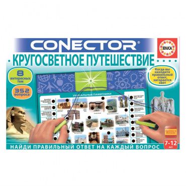 17477 Игрушка Электровикторина Educa Кругосветное путешествие