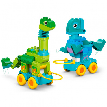 10451 Конструктор Дупло 3в1 «Динозавры на колесах» 10451 Конструктор Дупло 3в1 «Динозавры на колесах»