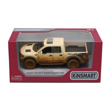 KT5365WY Игрушка.Модель автомобиля инерционная "2013 Ford F-150 SVT Raptor SuperCrew" 1/46