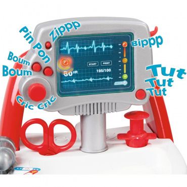 7600340202 Игровой набор Электрическая медицинская тележка