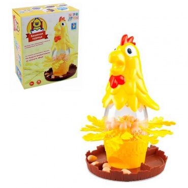 Т10829 1Toy Игродром Игра "Бешеная курица" 22*10*27 см