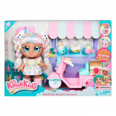 39276 Игровой набор Кукла Марша Меллоу со скутером ТМ Kindi Kids