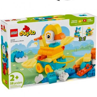 10448 Конструктор Дупло 3в1 "Животные на колесах" 10448 Конструктор Дупло 3в1 "Животные на колесах"