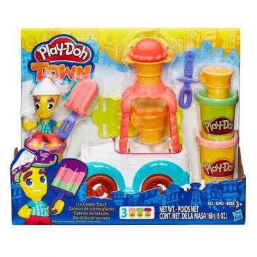 B3417 Игровой набор Play-Doh Город "Грузовичок с мороженым"