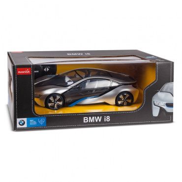 49600-11 Игрушка транспортная 'Автомобиль на р/у 'BMW i8' 1/14