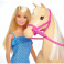 FXH13 Кукла Барби с лошадью