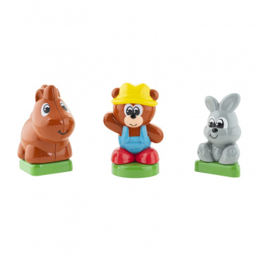 Игровой коврик Ферма (рус/англ), 1-4 года