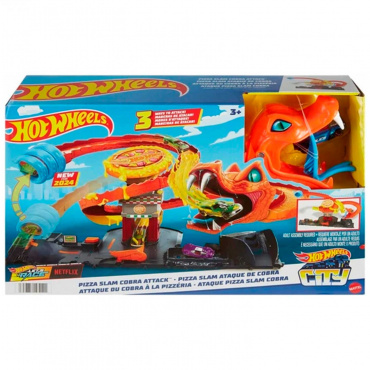 HTN81 Игрушка. Автотрек Hot Wheels "Атака кобры"