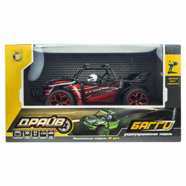 Т10965 Игрушка 1toy Драйв, машина на р/у, 2,4GHz, 4WD, скорость до 20км/ч, с АКБ 700mAh Ni-CH