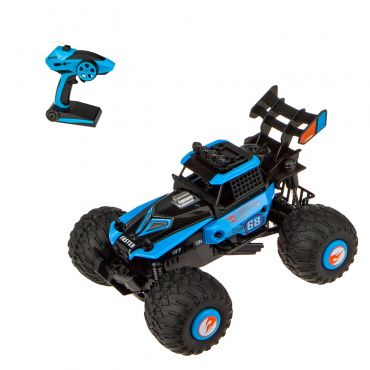 Т11571 Игрушка Hot Wheels багги на р/у, 2,4GHz, 2WD, FPV, wifi кам.480p, масшт. 1:28, со светом