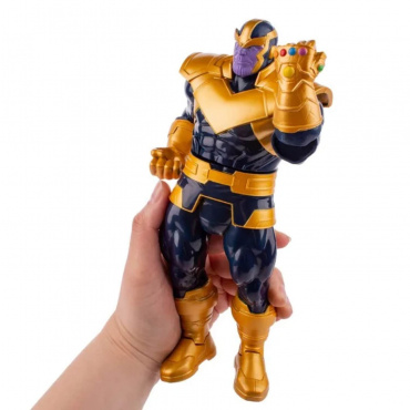 MW9555 Фигурка Marvel "Танос" 23 см, со звуковыми эффектами, серия Avengers, KiddiePlay