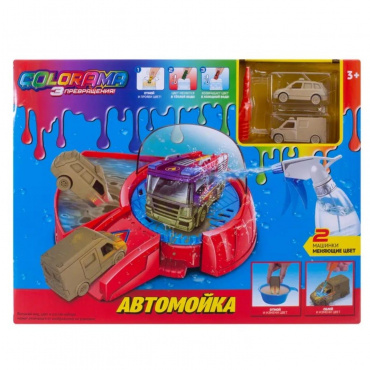 YYL563839 Игровой набор COLORAMA автомойка машин МЧС